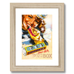 PEZ Lady With Peppermint Framed & Mounted Print