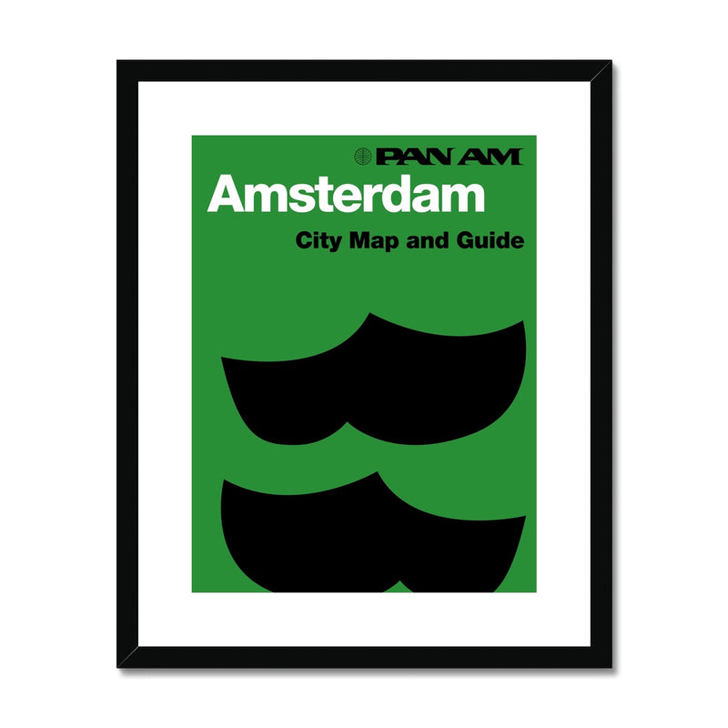Pan Am® Amsterdam Framed & Mounted Print