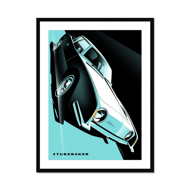 Studebaker® Avanti by Geoff Ombao Framed & Mounted Print