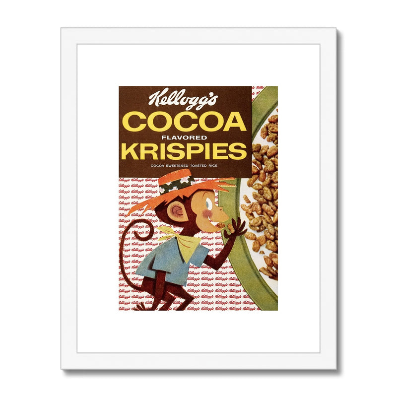 Kellogg's™ Cocoa Krispies Retro Box I Framed & Mounted Print