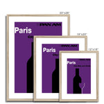 Pan Am® Paris Framed & Mounted Print
