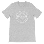 Pan Am® Globe Mid 1950s 1960s White Unisex Short Sleeve T-Shirt