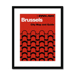 Pan Am® Brussels Framed & Mounted Print