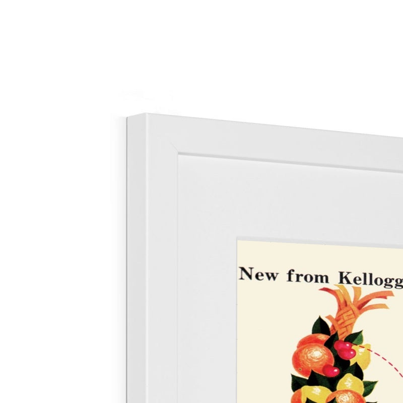 Kellogg's™ Fruit Loops Retro Box Framed & Mounted Print