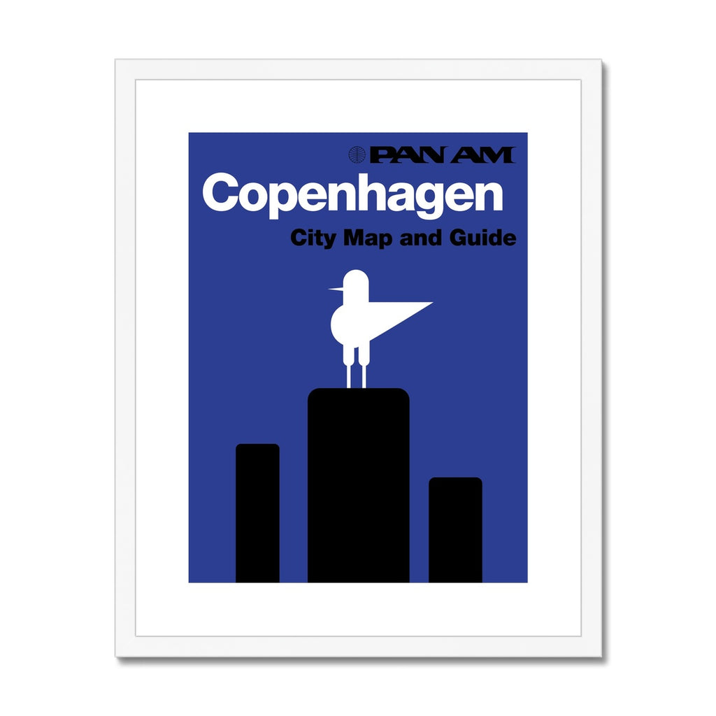 Pan Am® Copenhagen Framed & Mounted Print