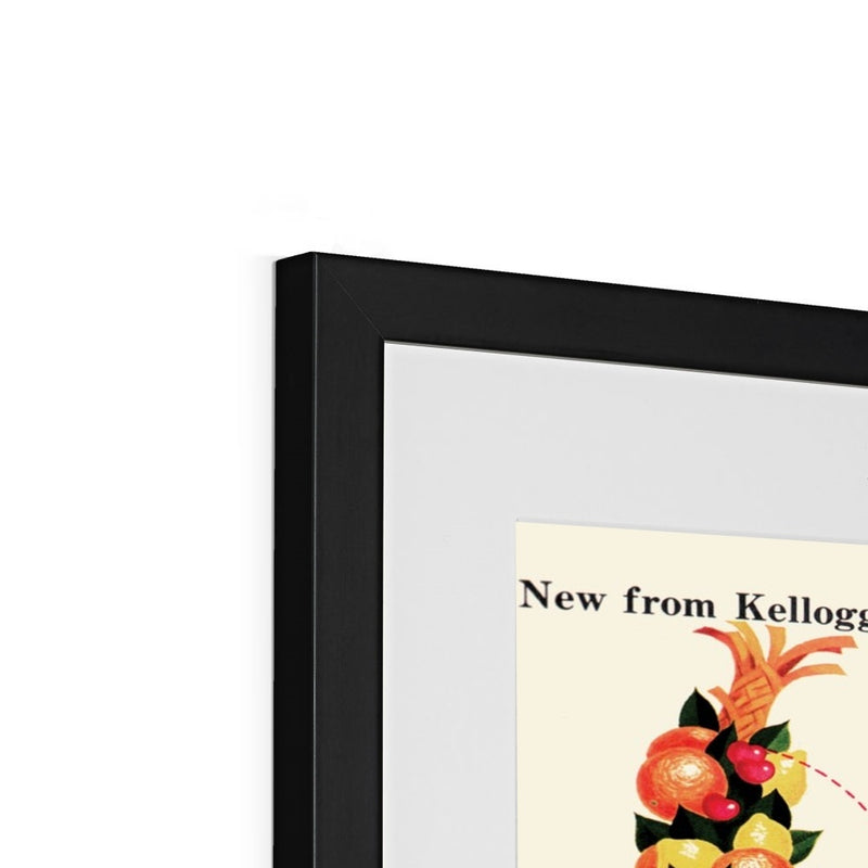 Kellogg's™ Fruit Loops Retro Box Framed & Mounted Print