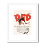 Kellogg's™ Pep Tennis Retro Box Framed & Mounted Print
