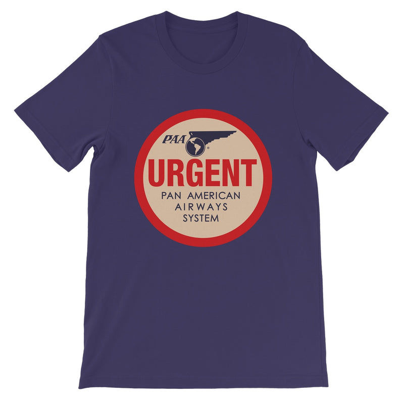 Pan Am® PAA Urgent Unisex Short Sleeve T-Shirt