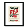Kellogg's™ Pep Retro Box Framed & Mounted Print