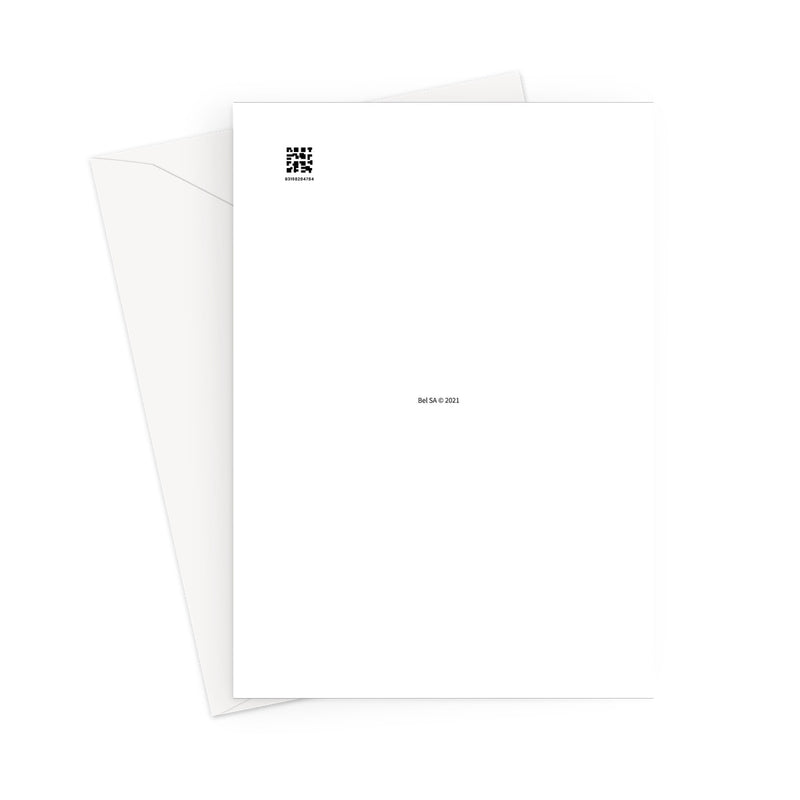 TLC Vache France Greeting Card