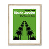 Pan Am® Rio de Janeiro Framed & Mounted Print
