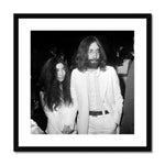 John Lennon and Yoko Ono Framed & Mounted Print