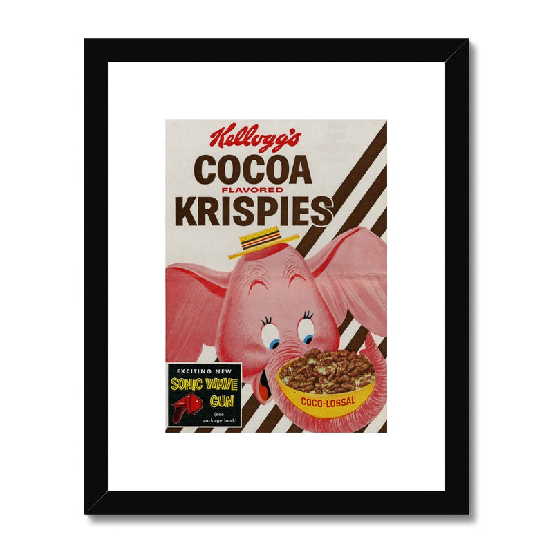 Kellogg's™ Cocoa Krispies Retro Box II Framed & Mounted Print
