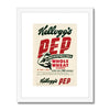 Kellogg's™ Pep Retro Box Framed & Mounted Print