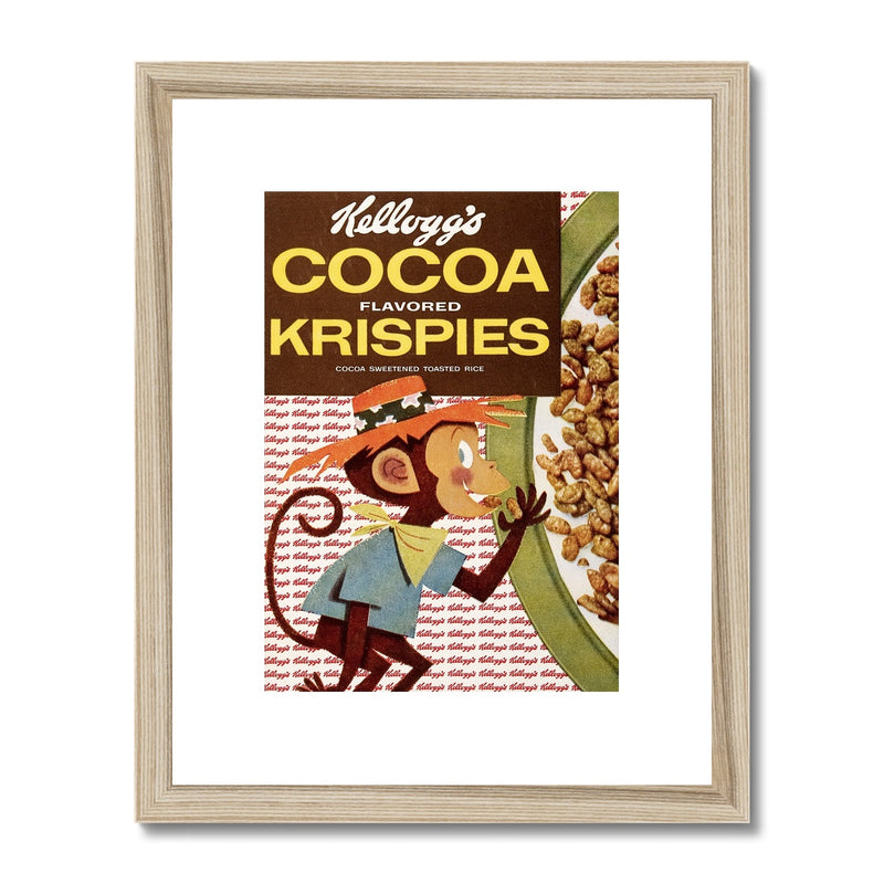 Kellogg's™ Cocoa Krispies Retro Box I Framed & Mounted Print
