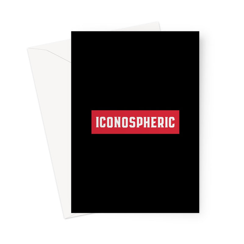 Iconospheric Logo Greeting Card