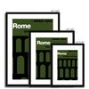 Pan Am® Rome Framed & Mounted Print