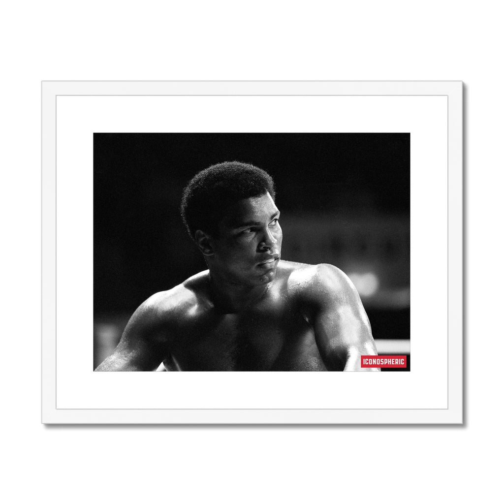 Iconospheric Muhammad Ali Framed & Mounted Print