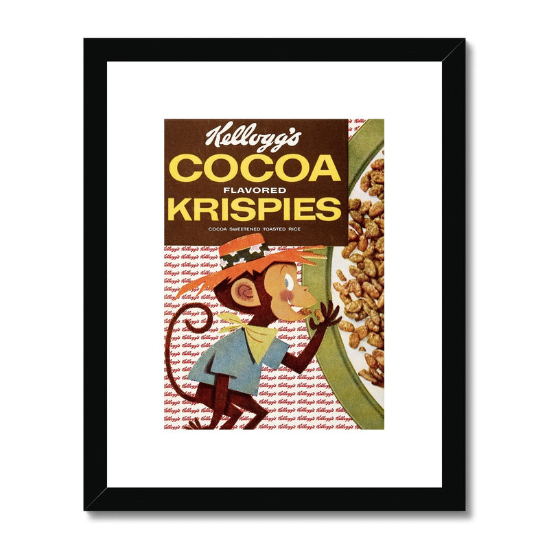 Kellogg's™ Cocoa Krispies Retro Box I Framed & Mounted Print