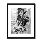 PEZ Lady Blossoms Framed & Mounted Print