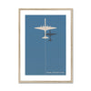 Pan Am® Single Plane Framed & Mounted Print