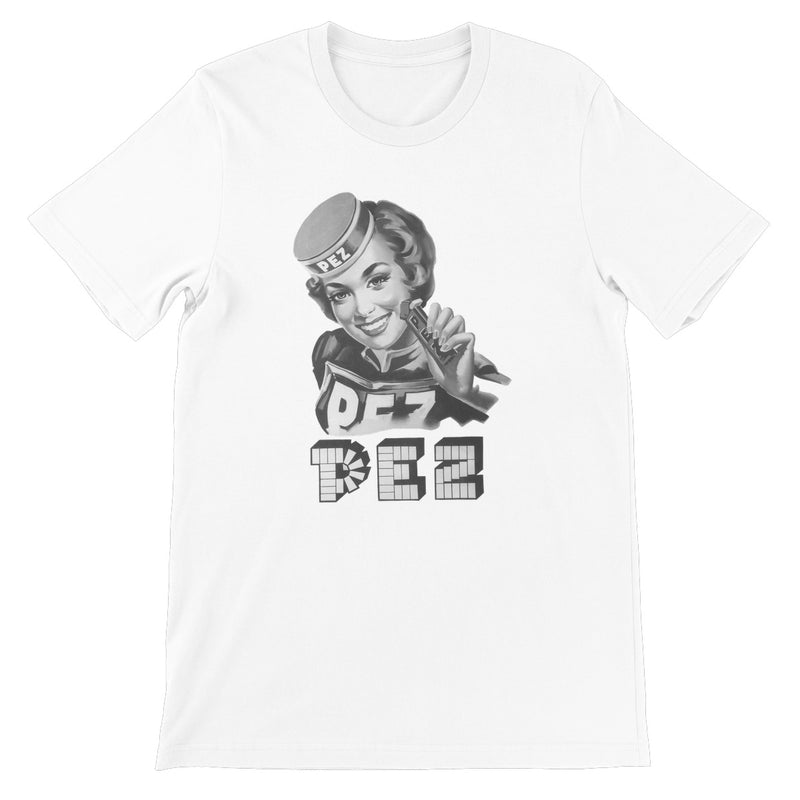 PEZ Lady Head Unisex Short Sleeve T-Shirt