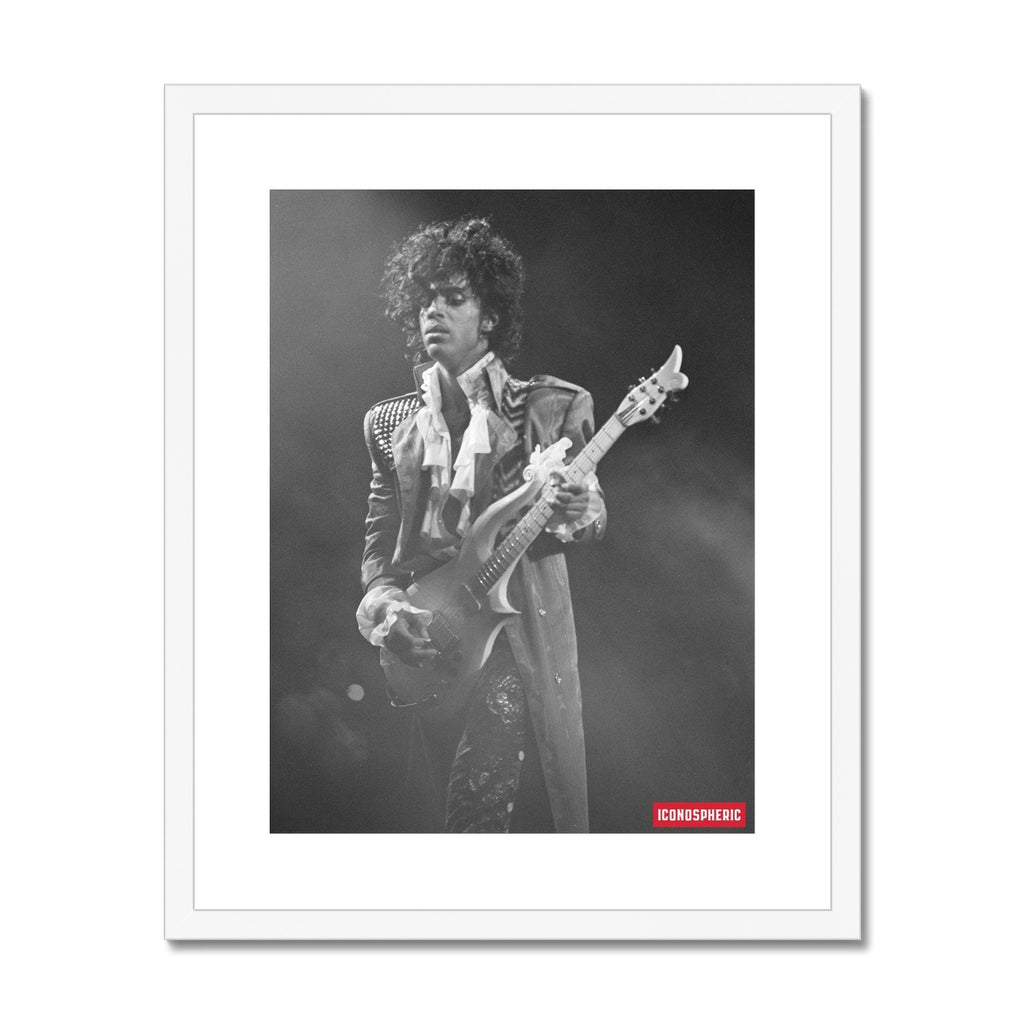 Iconospheric Prince Pop Star Framed & Mounted Print