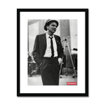Iconospheric Frank Sinatra Recording Framed & Mounted Print