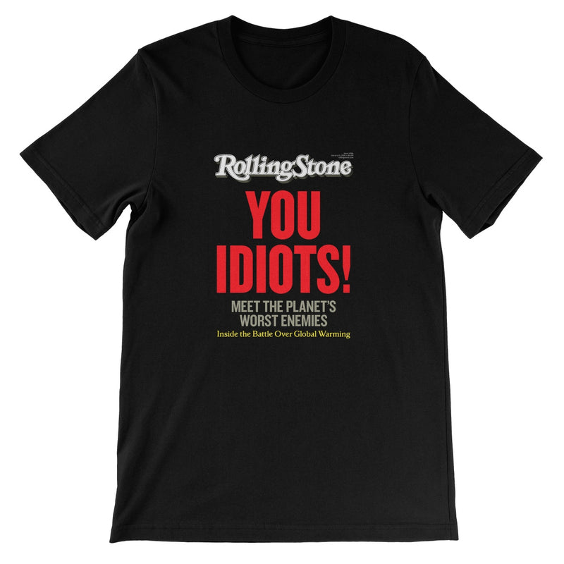 Rolling Stone You Idiots! Cover Unisex Short Sleeve T-Shirt