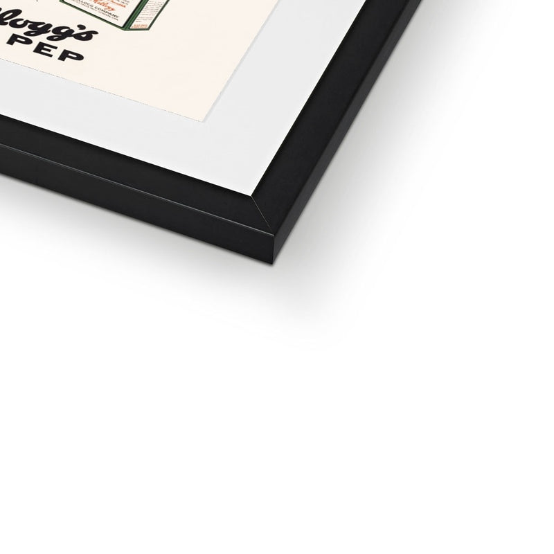 Kellogg's™ Pep Tennis Retro Box Framed & Mounted Print