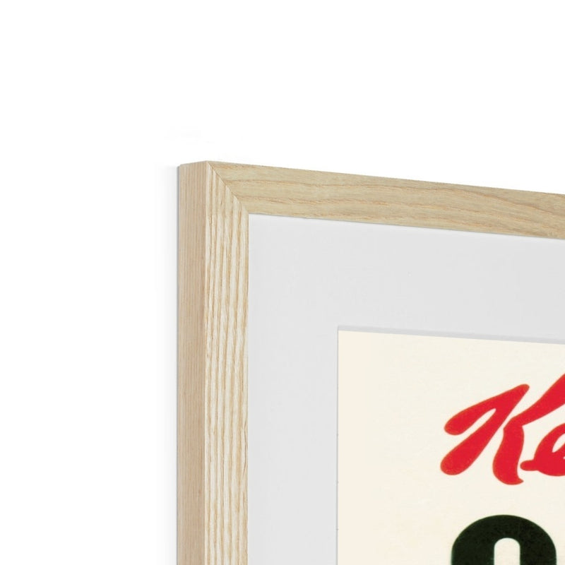 Kellogg's™ The Original Corn Flakes Retro Box Framed & Mounted Print