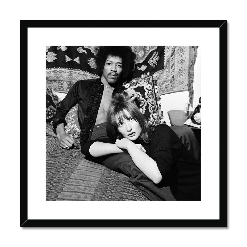 Jimi Hendrix Framed & Mounted Print